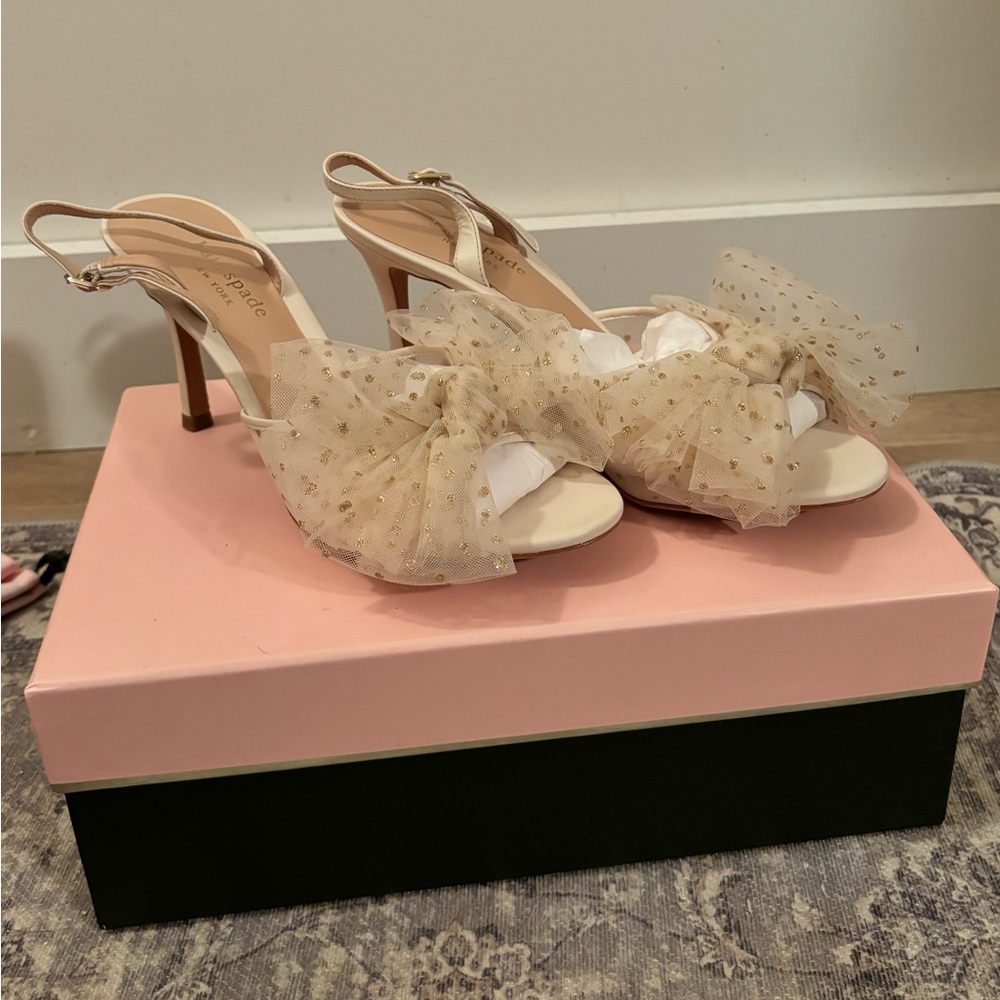 Kate Spade New York Bridal Sparkle Heels